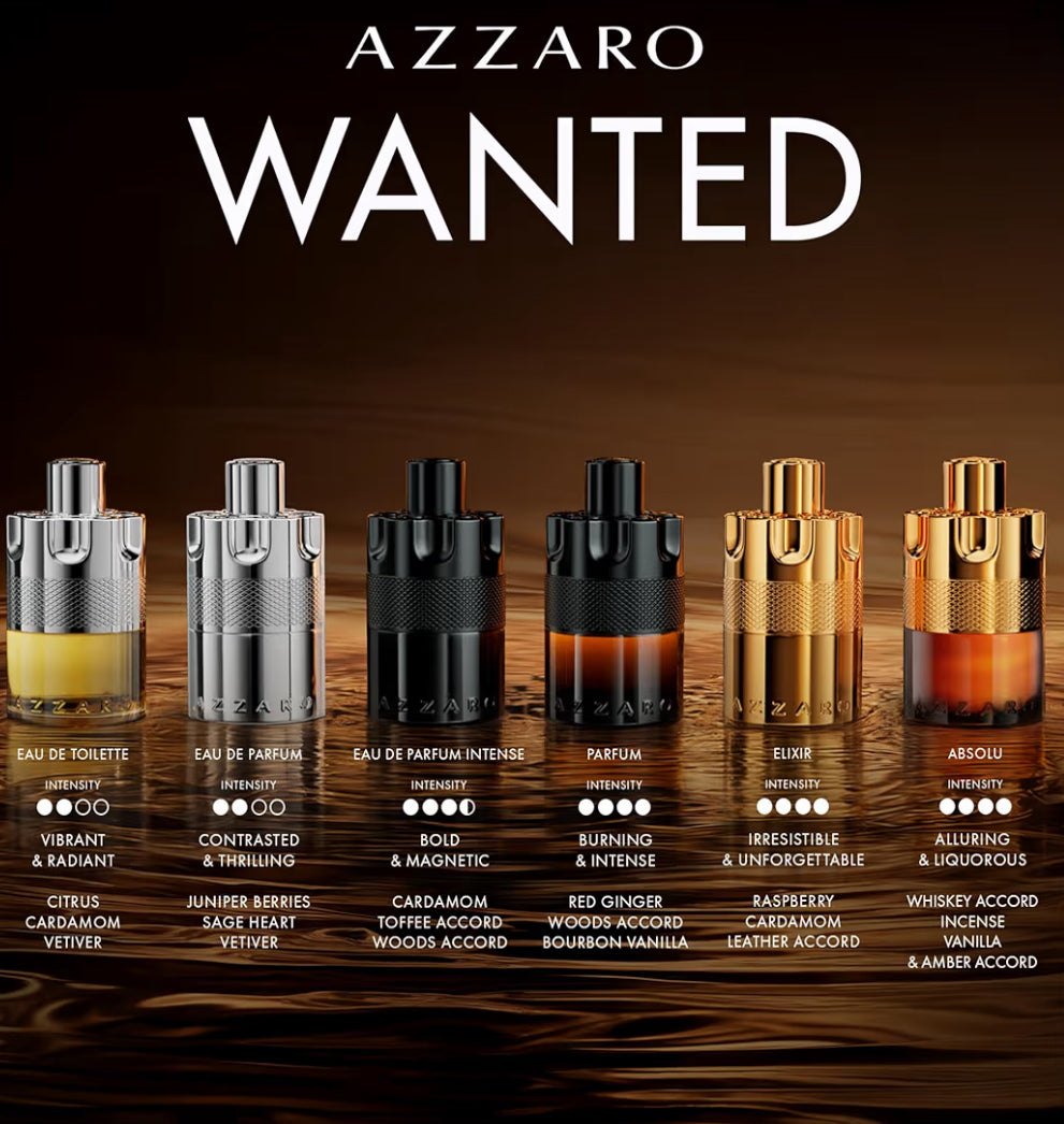 Azzaro The Most Wanted Parfum - Intense Mens Cologne