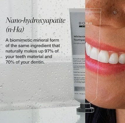 Boka Fluoride Free Toothpaste, Nano Hydroxyapatite Toothpaste