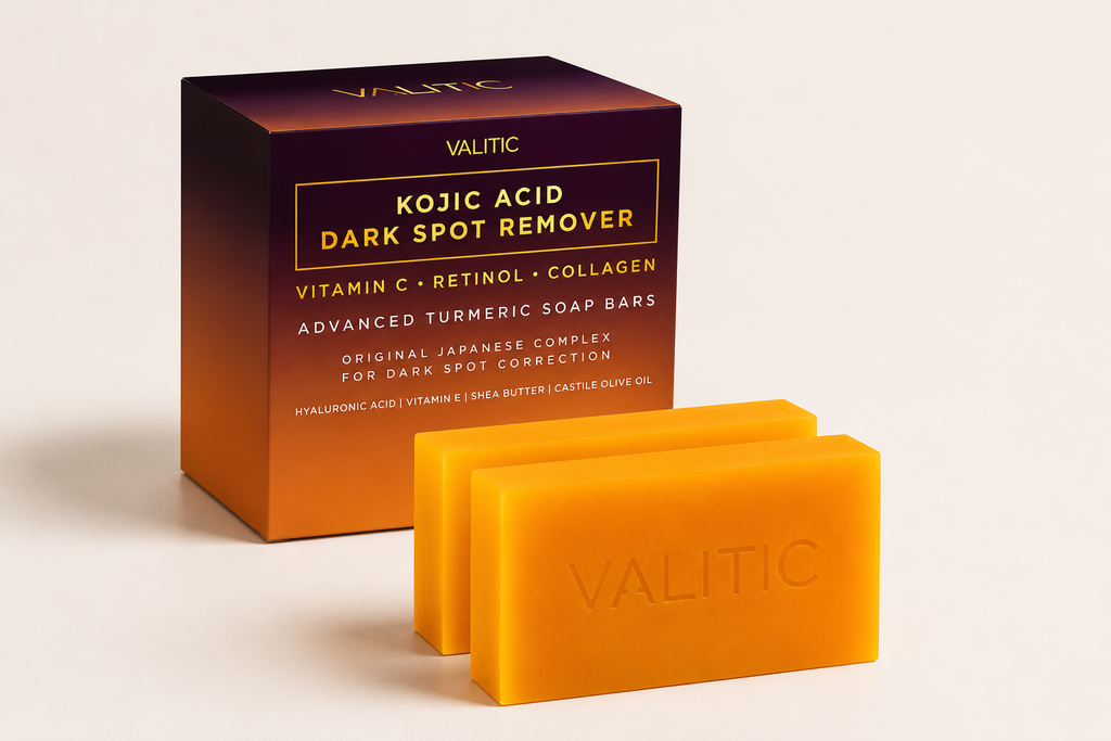 VALITIC Kojic Acid Dark Spot Remover Soap Bars