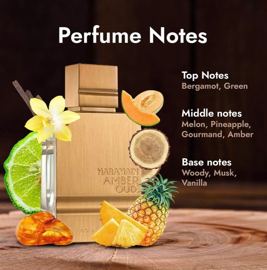 Al Haramain Amber Oud Gold Edition - Arabian Perfume for Women and Men Unisex - Long Lasting Amber